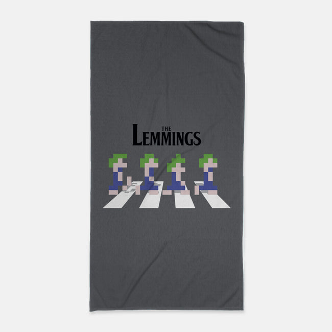 Lemmings Road-None-Beach-Towel-Olipop