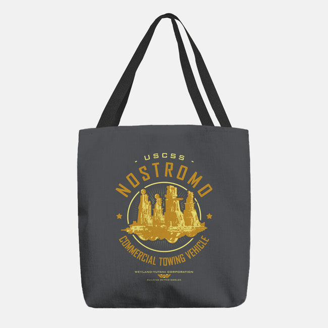 Nostromo Starfreighter-None-Basic Tote-Bag-Olipop