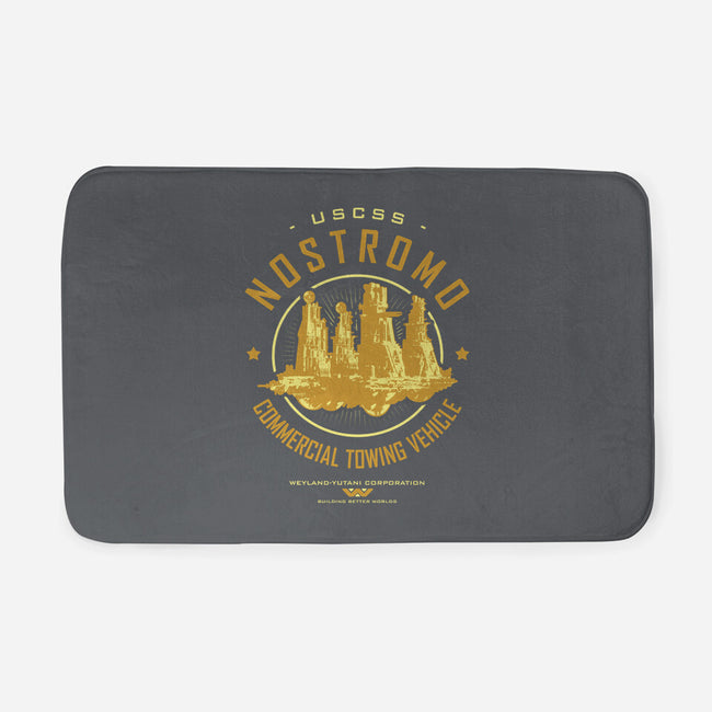 Nostromo Starfreighter-None-Memory Foam-Bath Mat-Olipop