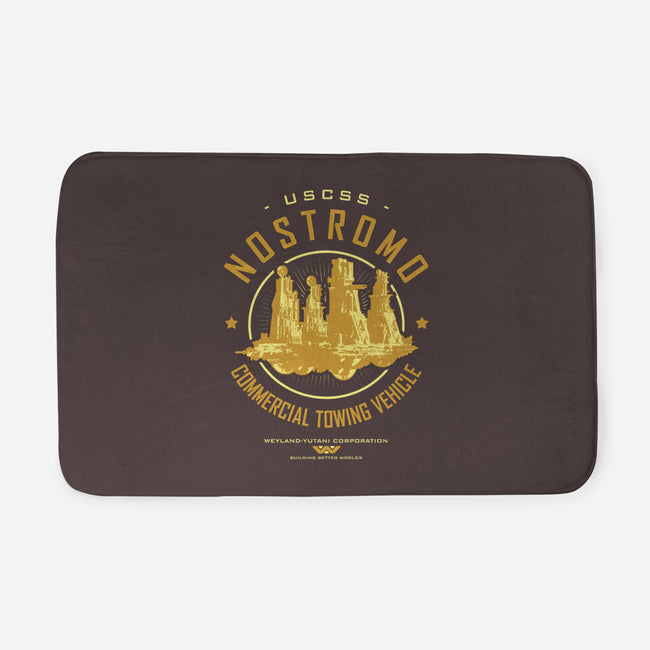 Nostromo Starfreighter-None-Memory Foam-Bath Mat-Olipop