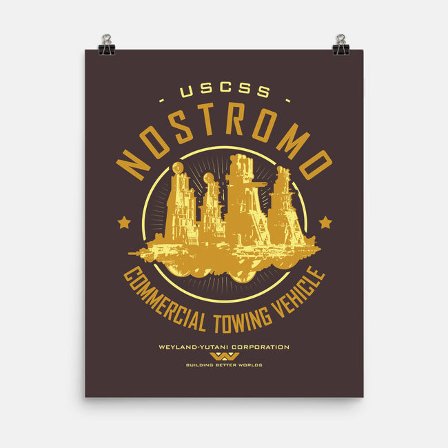 Nostromo Starfreighter-None-Matte-Poster-Olipop