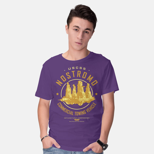 Nostromo Starfreighter-Mens-Basic-Tee-Olipop