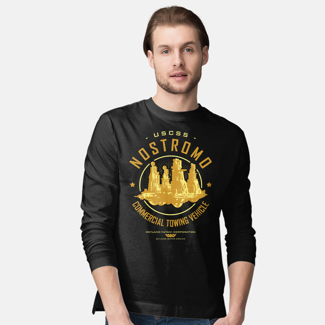 Nostromo Starfreighter-Mens-Long Sleeved-Tee-Olipop