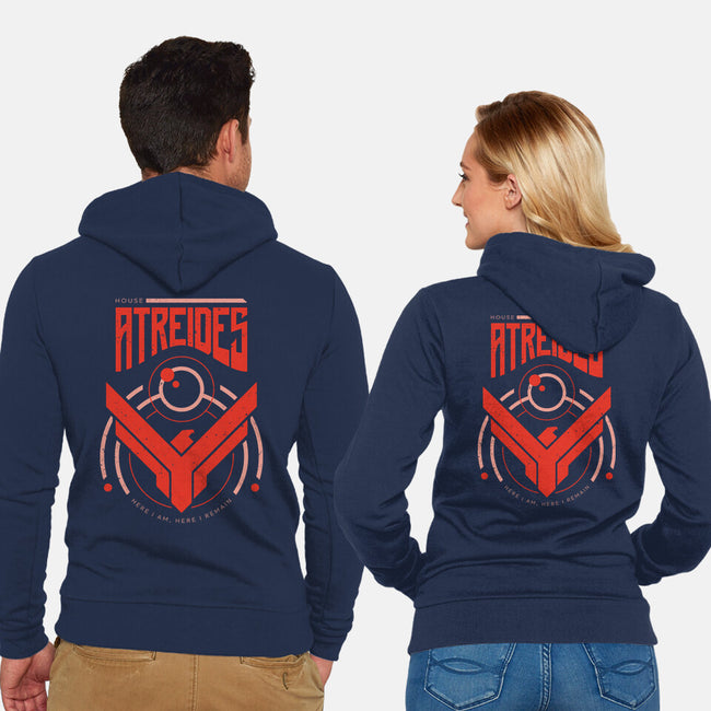 House Atreides Dune-Unisex-Zip-Up-Sweatshirt-Mushita