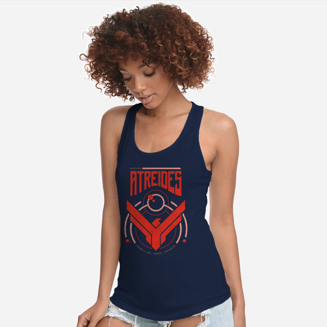 House Atreides Dune-Womens-Racerback-Tank-Mushita