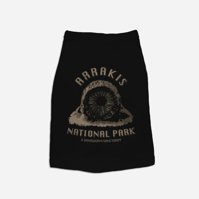 Arrakis National Park-Cat-Basic-Pet Tank-bomdesignz