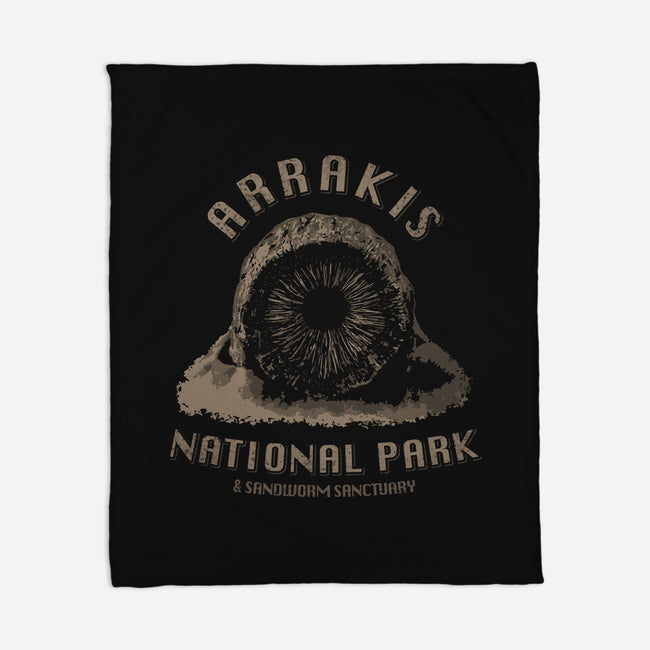 Arrakis National Park-None-Fleece-Blanket-bomdesignz