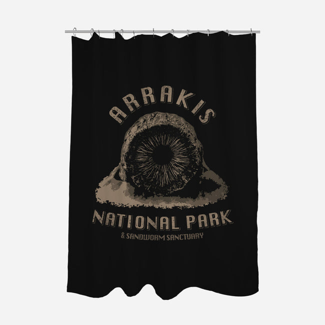 Arrakis National Park-None-Polyester-Shower Curtain-bomdesignz