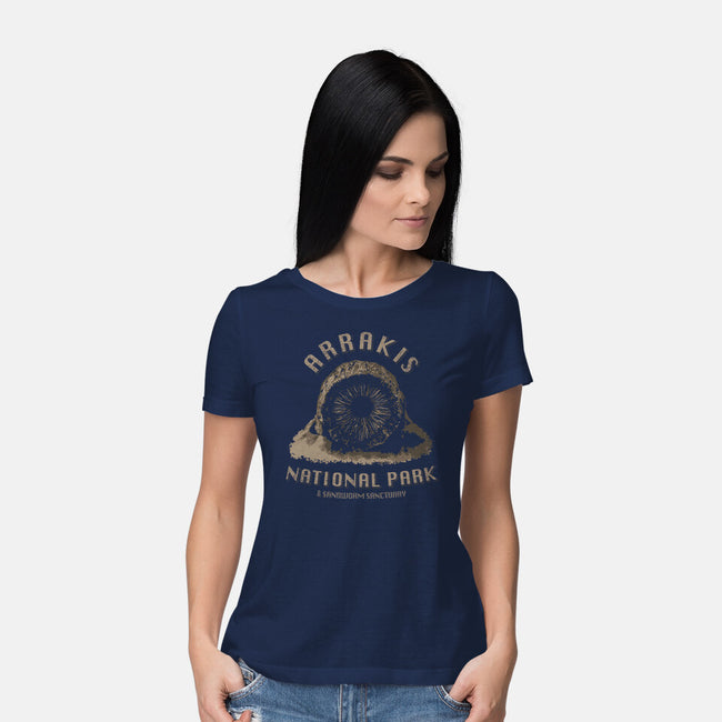 Arrakis National Park-Womens-Basic-Tee-bomdesignz