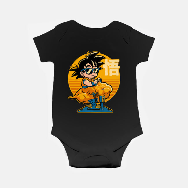 Cloud Anime Hero-Baby-Basic-Onesie-Studio Mootant