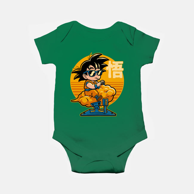 Cloud Anime Hero-Baby-Basic-Onesie-Studio Mootant