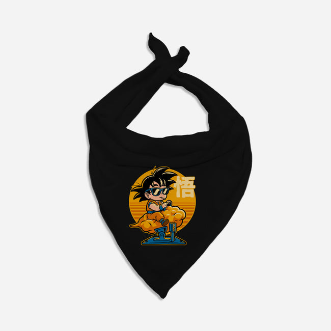 Cloud Anime Hero-Dog-Bandana-Pet Collar-Studio Mootant