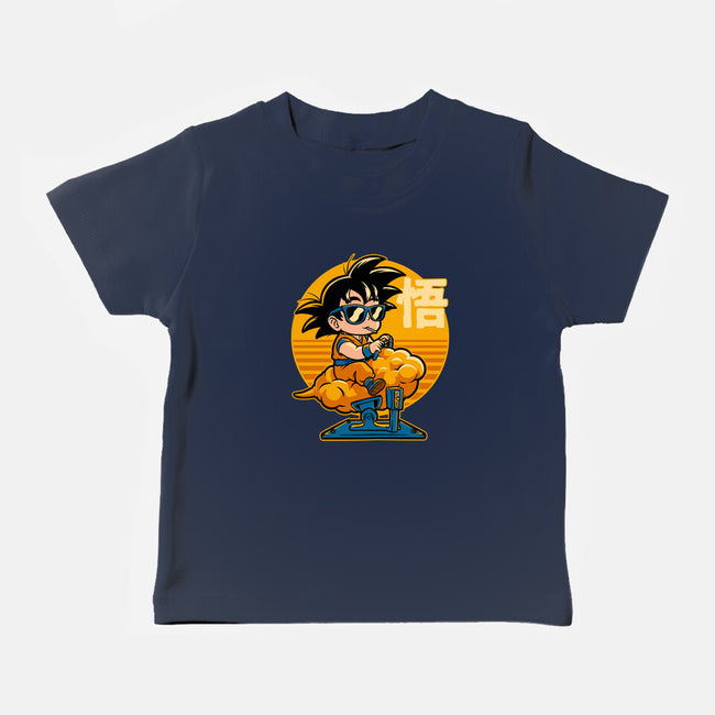 Cloud Anime Hero-Baby-Basic-Tee-Studio Mootant