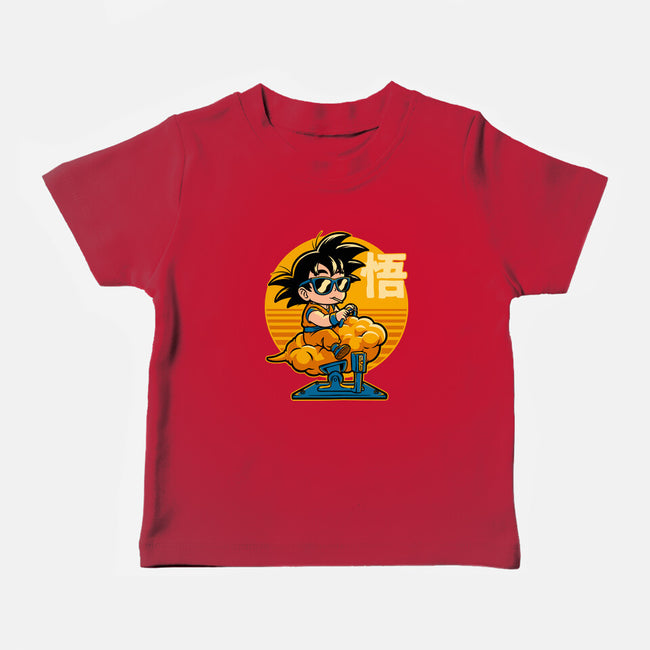 Cloud Anime Hero-Baby-Basic-Tee-Studio Mootant