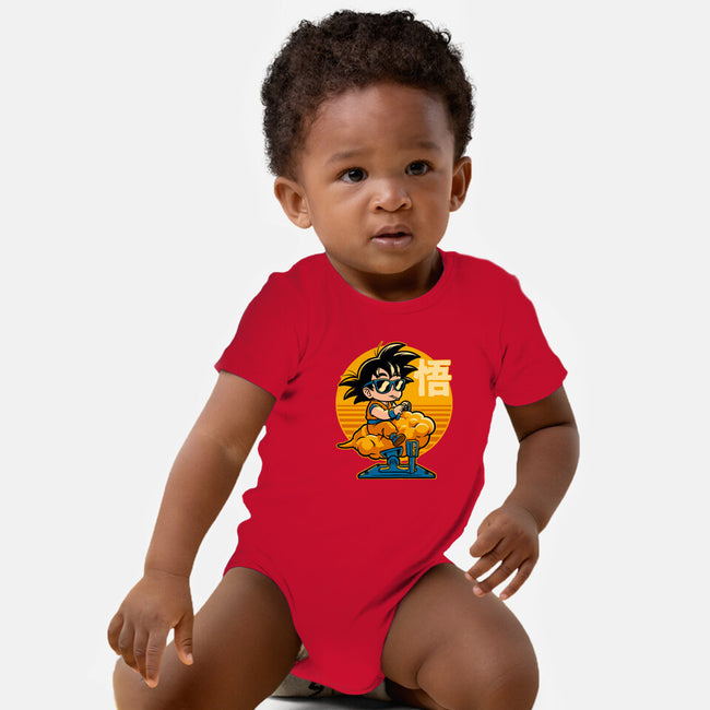 Cloud Anime Hero-Baby-Basic-Onesie-Studio Mootant