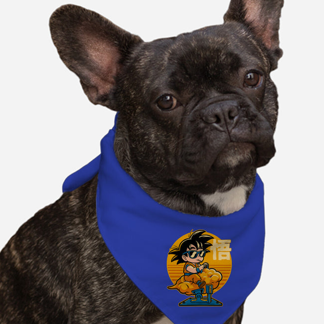 Cloud Anime Hero-Dog-Bandana-Pet Collar-Studio Mootant