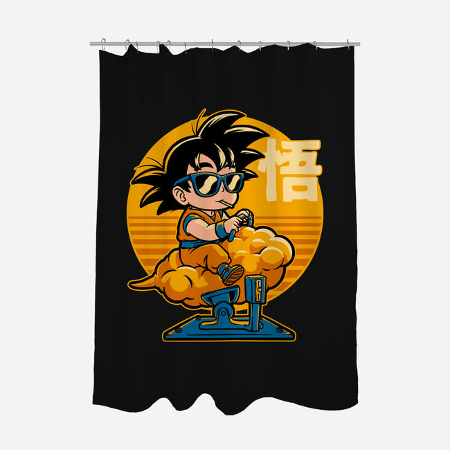 Cloud Anime Hero-None-Polyester-Shower Curtain-Studio Mootant