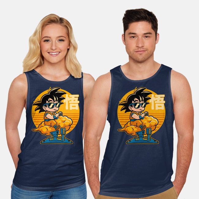 Cloud Anime Hero-Unisex-Basic-Tank-Studio Mootant