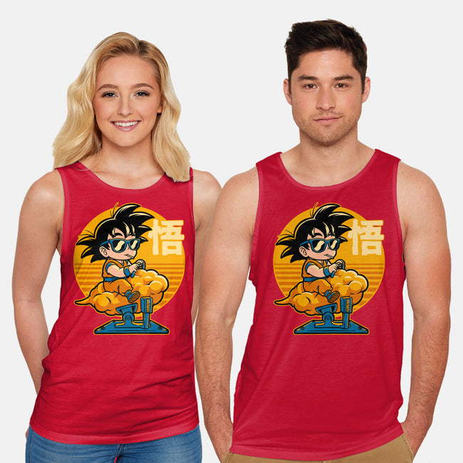 Cloud Anime Hero-Unisex-Basic-Tank-Studio Mootant