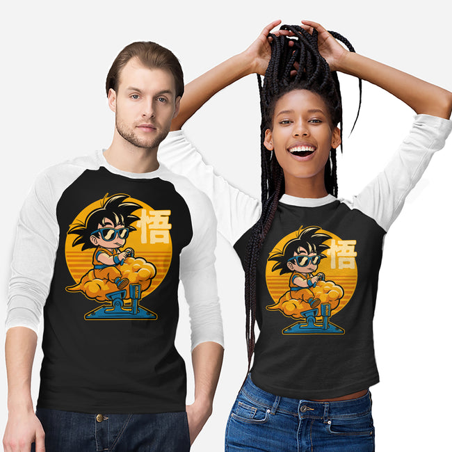 Cloud Anime Hero-Unisex-Baseball-Tee-Studio Mootant