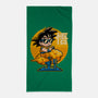 Cloud Anime Hero-None-Beach-Towel-Studio Mootant