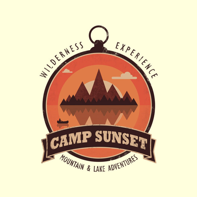 Camp Sunset-None-Glossy-Sticker-sachpica