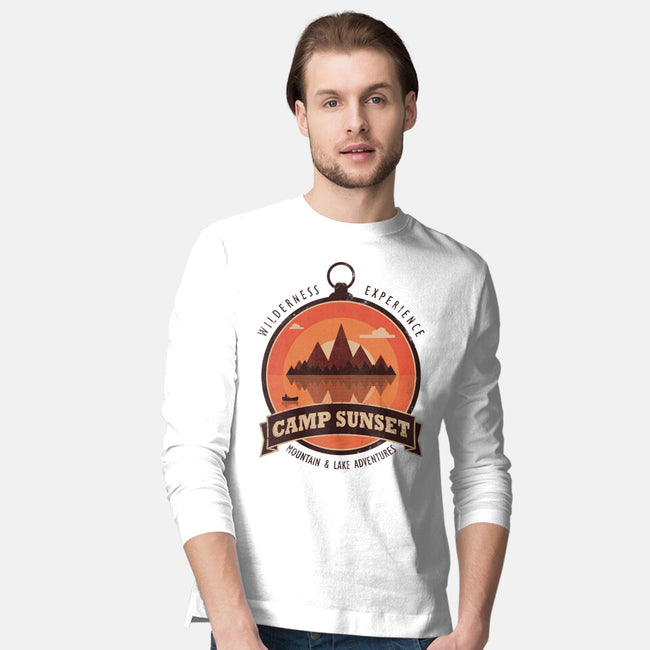 Camp Sunset-Mens-Long Sleeved-Tee-sachpica