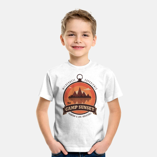 Camp Sunset-Youth-Basic-Tee-sachpica