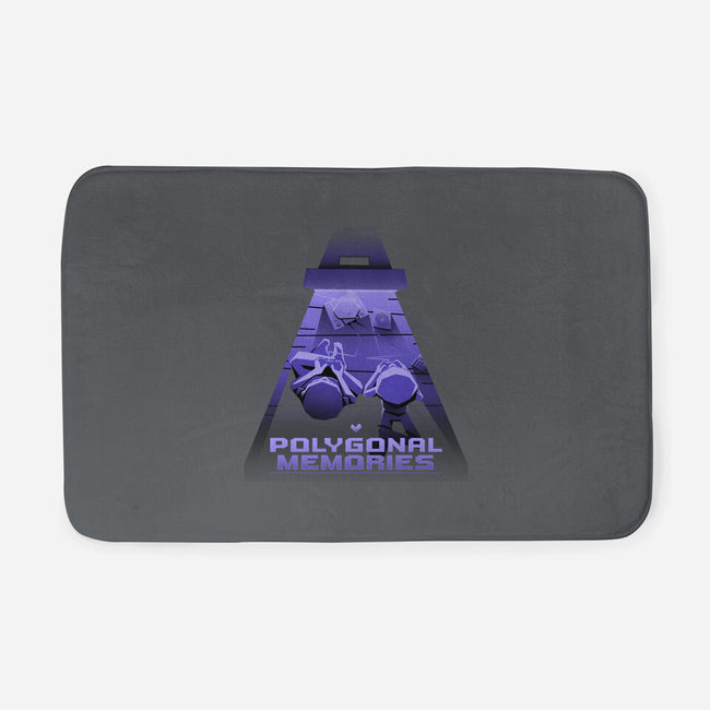 Polygonal Memories-None-Memory Foam-Bath Mat-estudiofitas