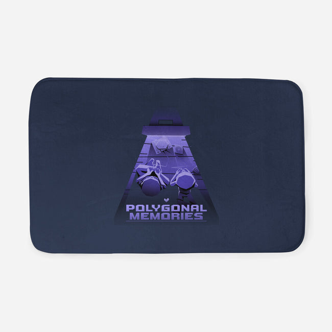 Polygonal Memories-None-Memory Foam-Bath Mat-estudiofitas