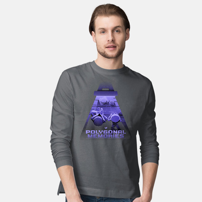 Polygonal Memories-Mens-Long Sleeved-Tee-estudiofitas