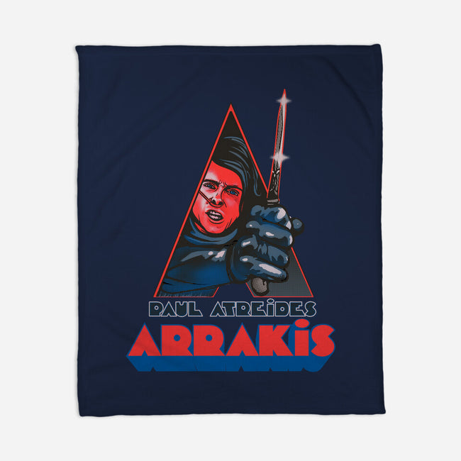 Clockwork Arrakis-None-Fleece-Blanket-Samuel