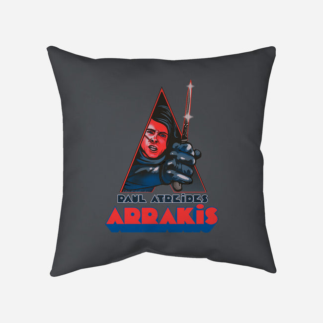 Clockwork Arrakis-None-Removable Cover-Throw Pillow-Samuel