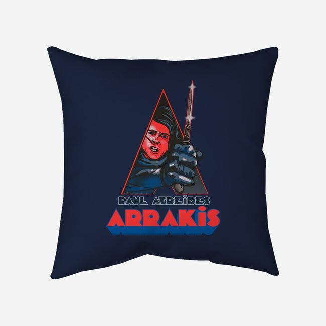 Clockwork Arrakis-None-Removable Cover-Throw Pillow-Samuel