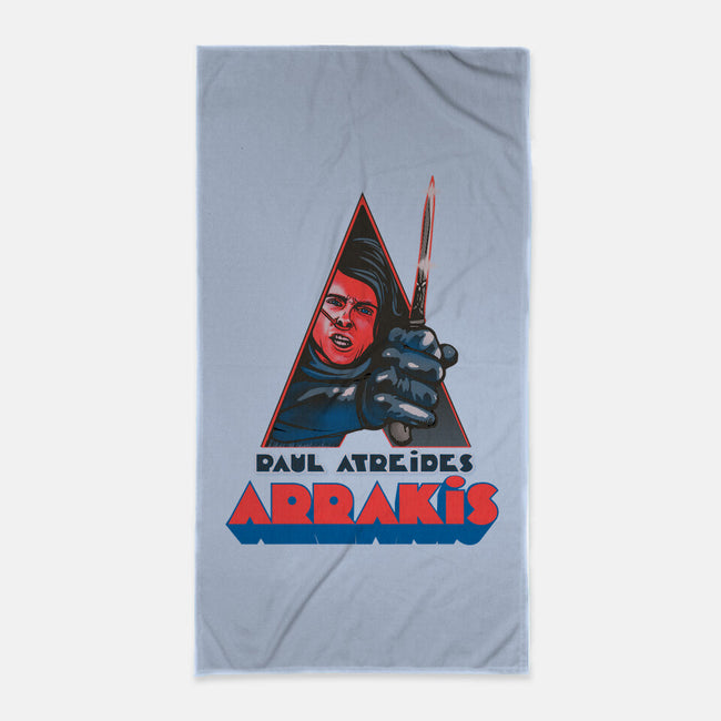 Clockwork Arrakis-None-Beach-Towel-Samuel