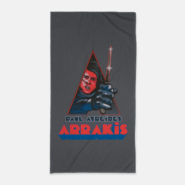 Clockwork Arrakis-None-Beach-Towel-Samuel