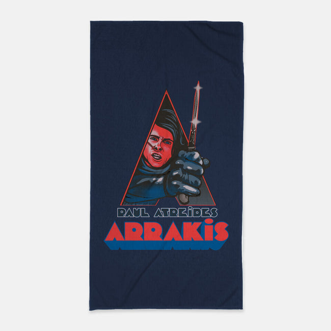 Clockwork Arrakis-None-Beach-Towel-Samuel