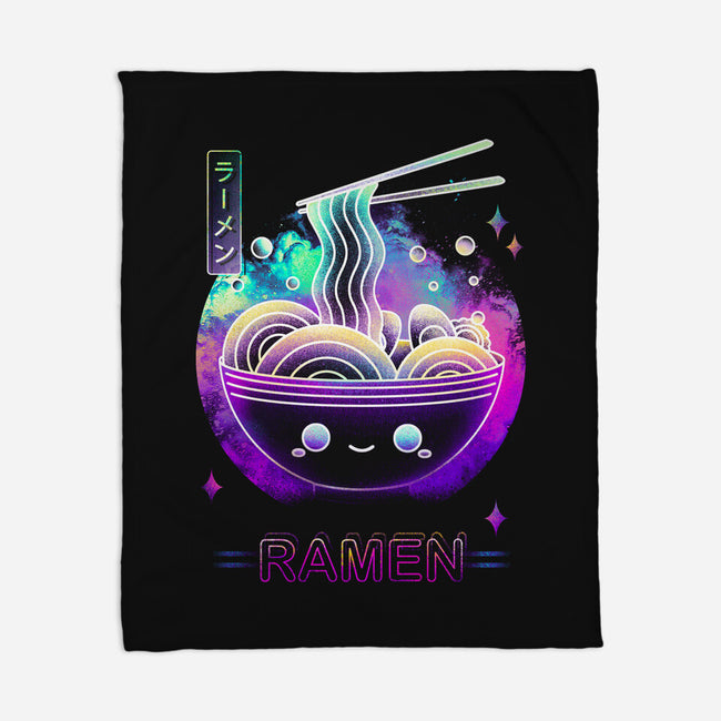 Soul Of The Retro Kawaii Ramen-None-Fleece-Blanket-Donnie