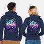 Soul Of The Retro Kawaii Ramen-Unisex-Zip-Up-Sweatshirt-Donnie