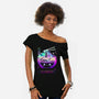 Soul Of The Retro Kawaii Ramen-Womens-Off Shoulder-Tee-Donnie