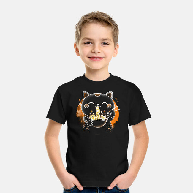 Soul Of The Ramen Cat-Youth-Basic-Tee-Donnie