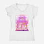 Taiyaki Store-Womens-V-Neck-Tee-Donnie