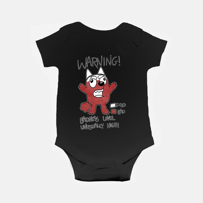 Muffin’s Badness Level-Baby-Basic-Onesie-Alexhefe