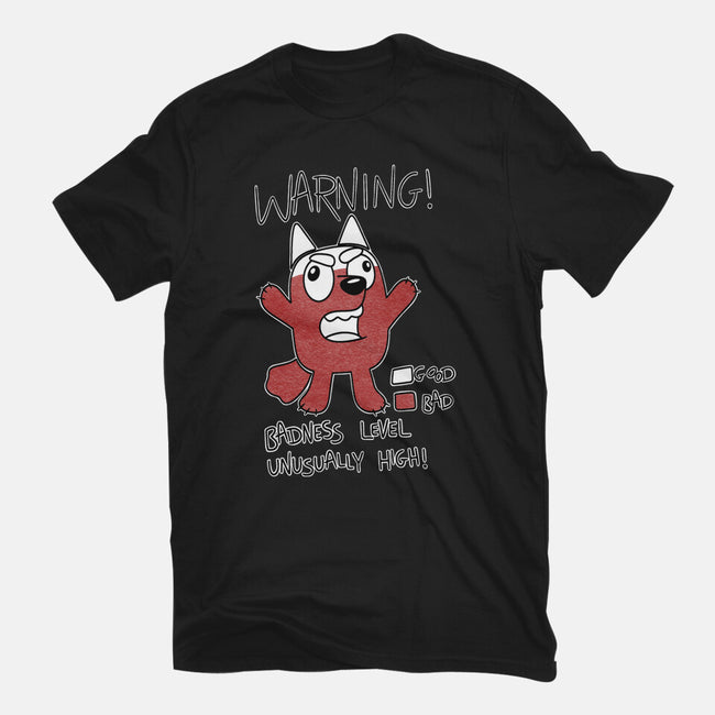 Muffin’s Badness Level-Unisex-Basic-Tee-Alexhefe