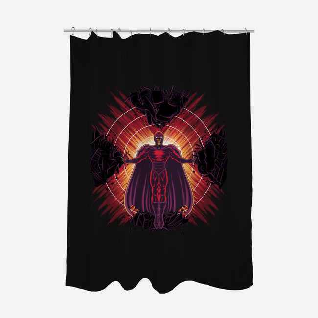 Iron Magnus-None-Polyester-Shower Curtain-rmatix