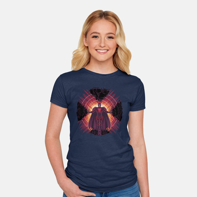 Iron Magnus-Womens-Fitted-Tee-rmatix