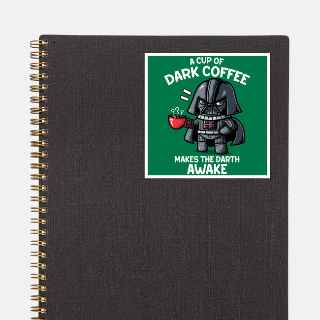 Dark Coffee-None-Glossy-Sticker-krisren28