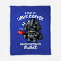 Dark Coffee-None-Fleece-Blanket-krisren28