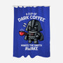 Dark Coffee-None-Polyester-Shower Curtain-krisren28