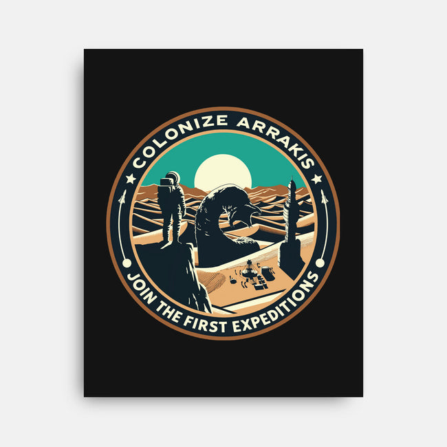 Colonize Arrakis-None-Stretched-Canvas-Dylon_G